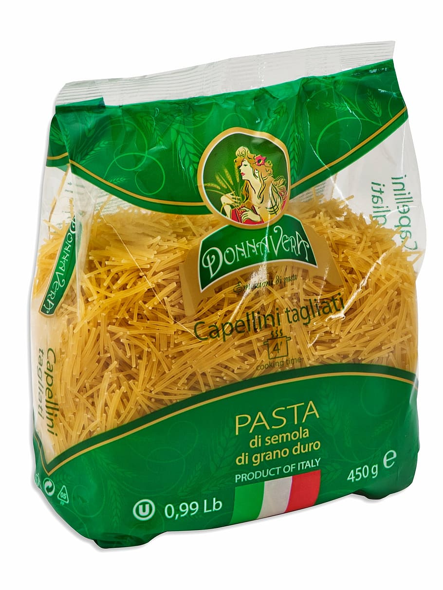 vermicelli, pasta, products, green color, food and drink, studio shot HD wallpaper