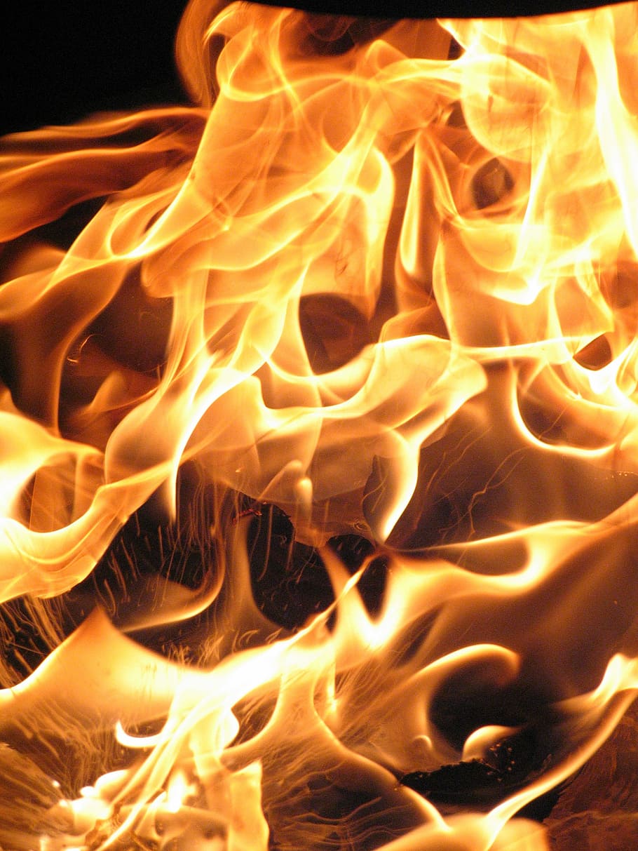 Fire, Flame, Hell, Burn, fire - Natural Phenomenon, heat - Temperature HD wallpaper