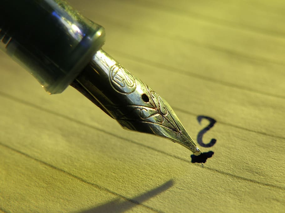 Pen, Ink, writing, one animal, insect, animal themes, no people HD wallpaper