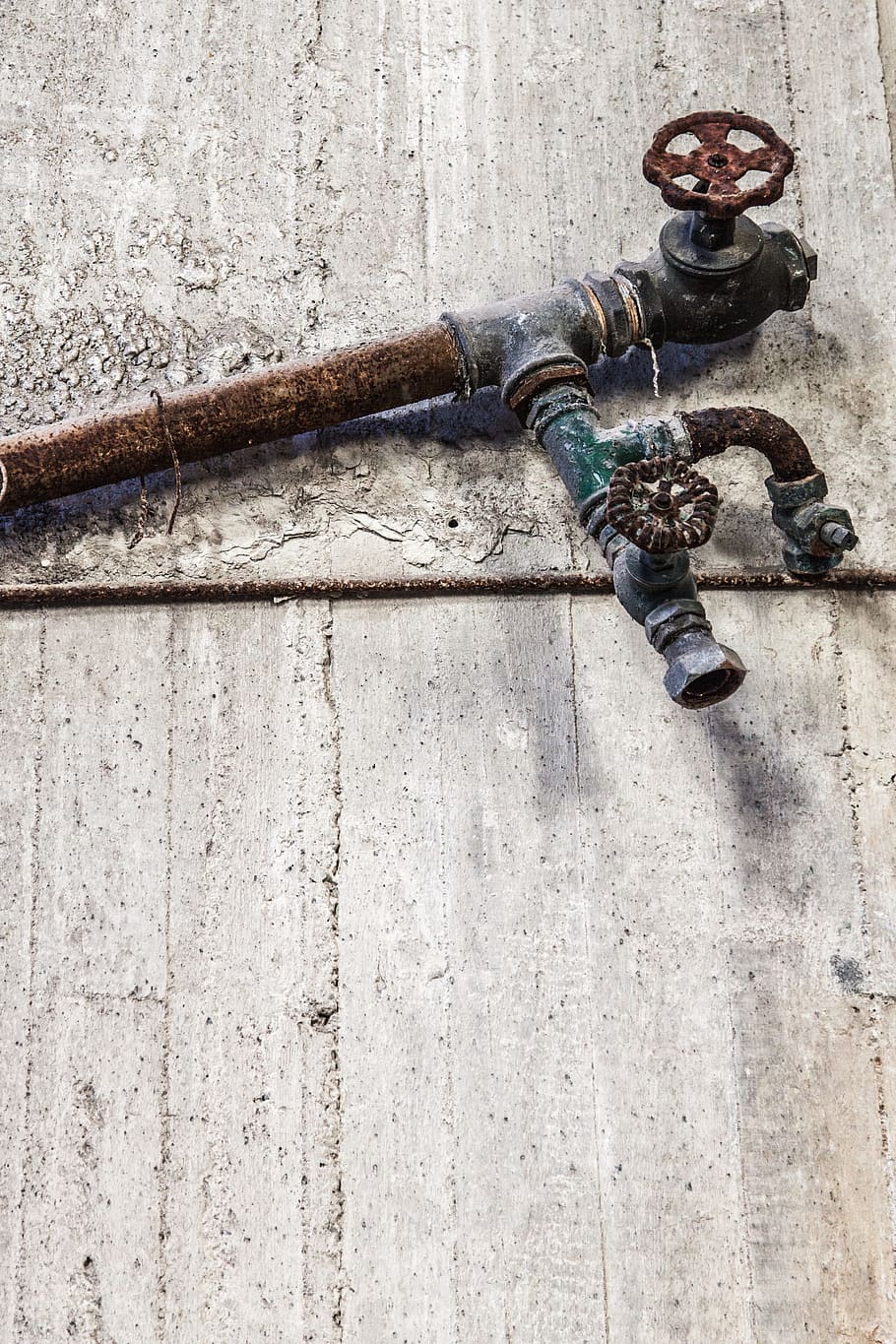 Old, Abandoned, Factory, rusty pipe, abandoned factory, metal HD wallpaper