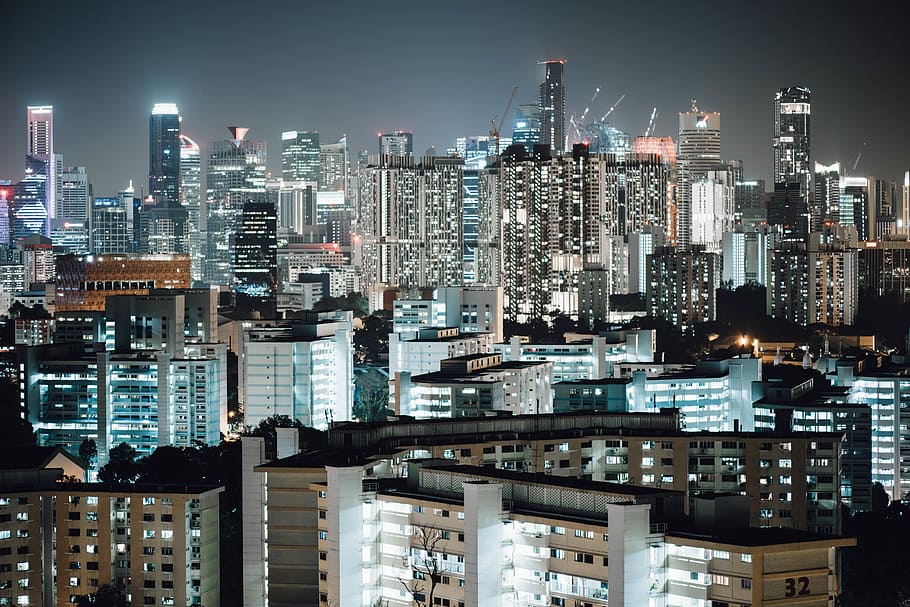 architecture, building, infrastructure, city, urban, skyline HD wallpaper