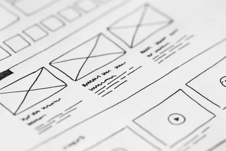 white and black diagram, blur, close-up, design, designer, detail HD wallpaper