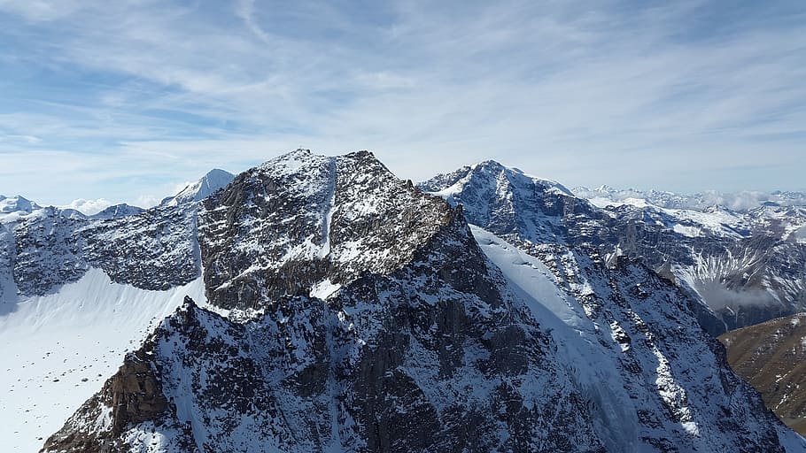 Vertainspitze, Glacier, South Tyrol, alpine, gebrige, mountains, HD wallpaper