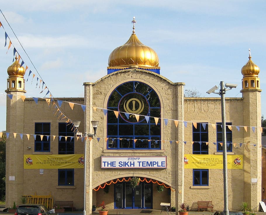 Free download | HD wallpaper: Sikh Temple in Leeds, england, photo