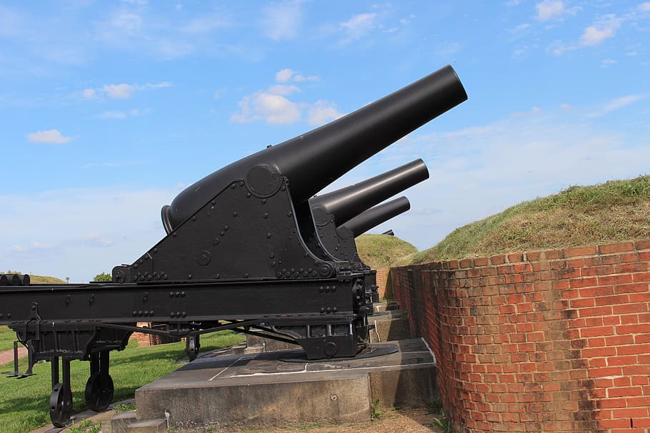 fort, 1812, cannons, baltimore, star, spangled, banner, francis, HD wallpaper