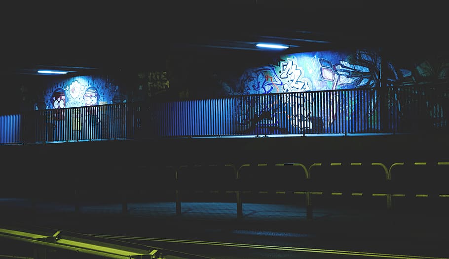 light, art, dark, graffiti, abstract, architecture, blur, business HD wallpaper