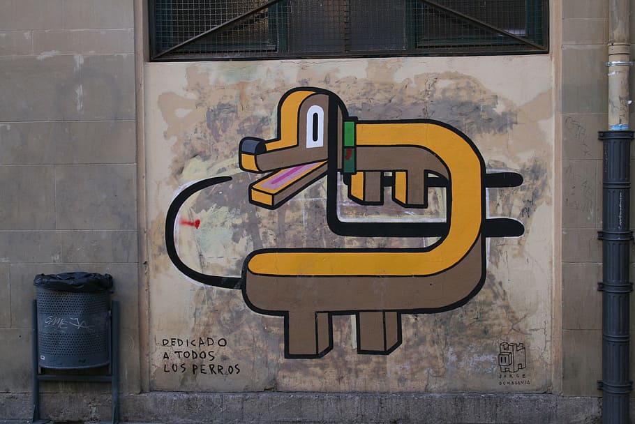 graffiti, drawing, photo, architecture, wall - building feature HD wallpaper