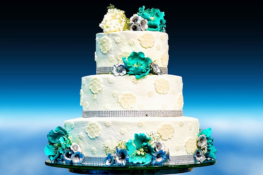 Wedding, Cake, Marry, Wedding Cake, decoration, love, ornament, HD wallpaper