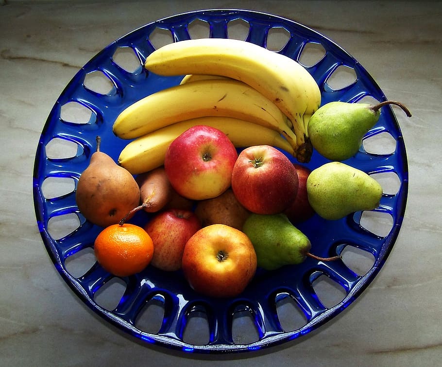 fruit platter, mixed, color, healthy eating, wellbeing, still life HD wallpaper