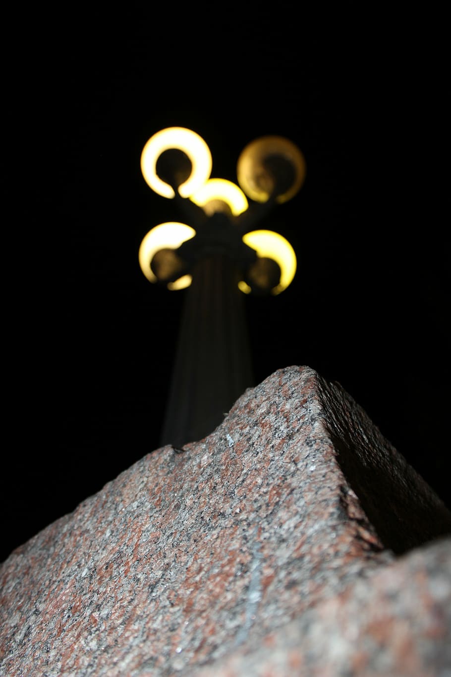 stone, lantern, macro photography, low angle view, no people HD wallpaper