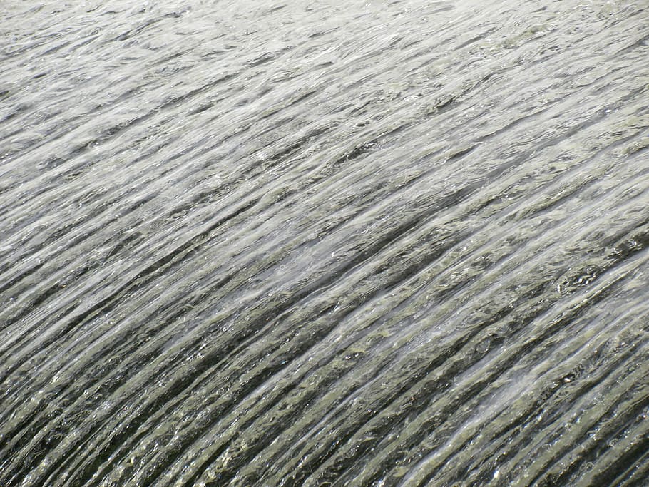 sluice, waterfall, natural water, elements, nature, liquid HD wallpaper