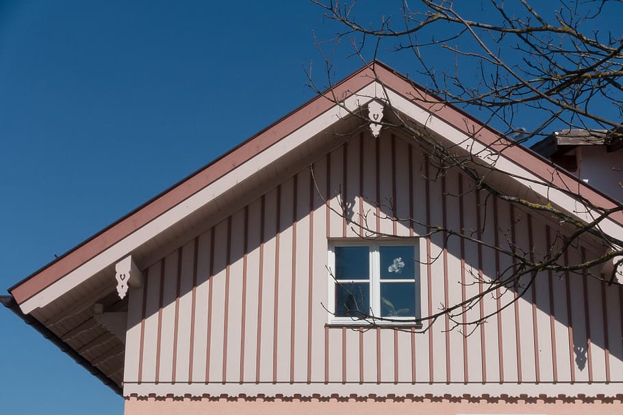 Home, Upper Bavaria, Facade, architecture, building, window HD wallpaper