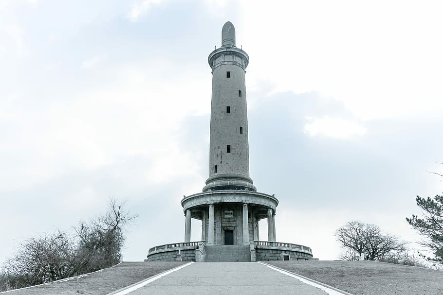 Lonely, Winter, Tower, Landscape, Cold, outdoor, nobody, travel destinations HD wallpaper