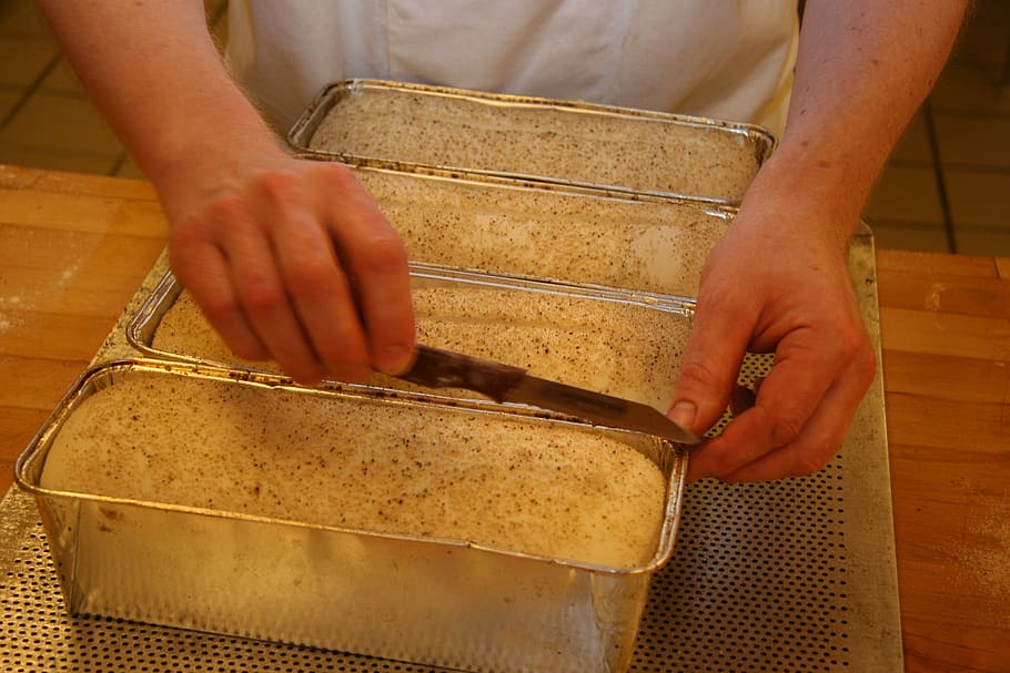 Form, Bread, Baking, Oven, Baker, form bread, food production HD wallpaper