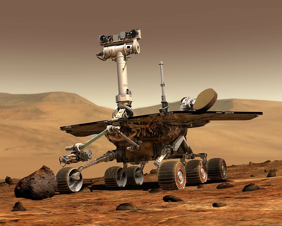 MARS rover, space travel, robot, martian surface, research, researchers, HD wallpaper