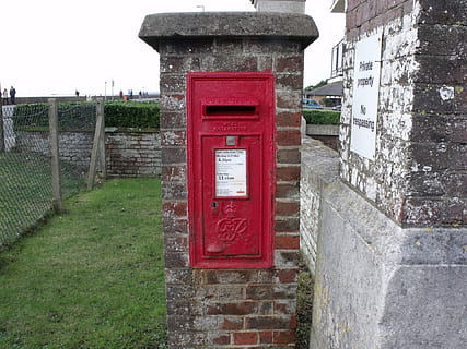royal mail, postbox, pillar box, wall postbox, mailbox, letter HD wallpaper