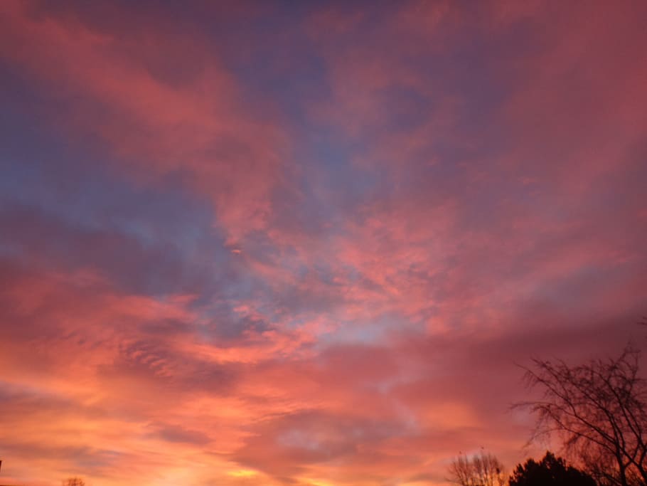 sun, romantic, evening sky, abendstimmung, nature, sunset, cloud - Sky HD wallpaper