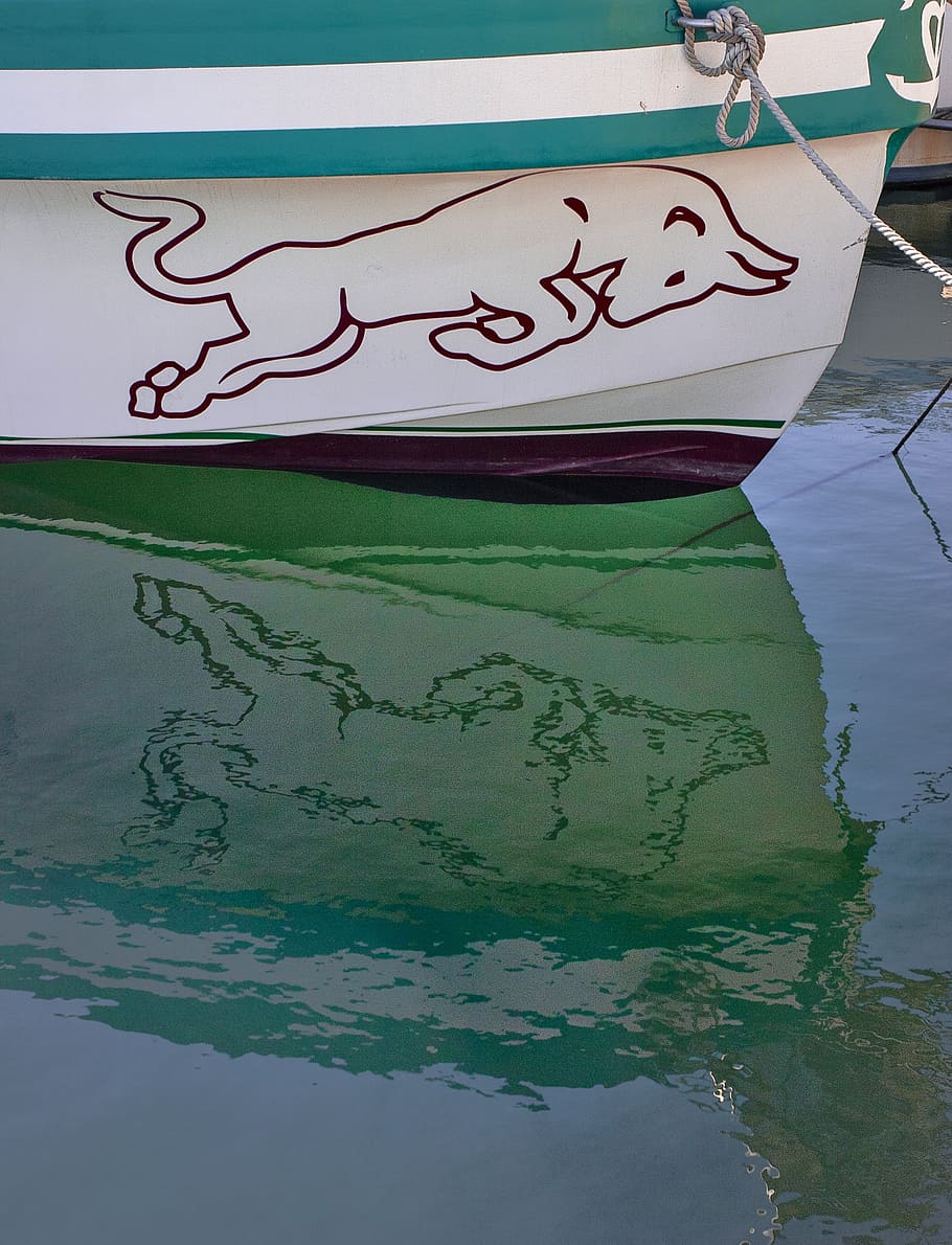 boat, water, reflection, port, sea, vessel, sailing, fisheries HD wallpaper
