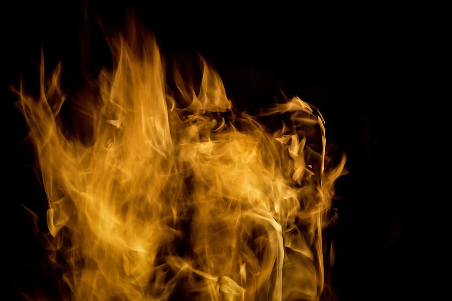 fire, tail, heiss, devastation, explosion, armageddon, force of nature HD wallpaper