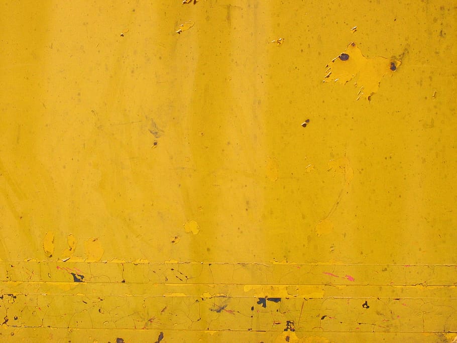 rust, yellow, background, backgrounds, wall - building feature, HD wallpaper