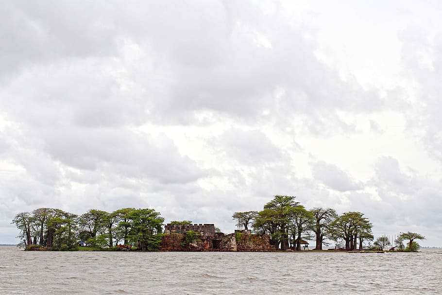 kunta kinteh island, tropical, slavery, africa, historic, prison, HD wallpaper