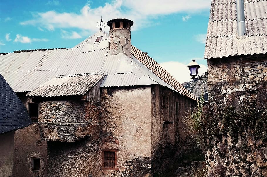 people, rustic, architecture, ghost town, sky, old house, construction HD wallpaper