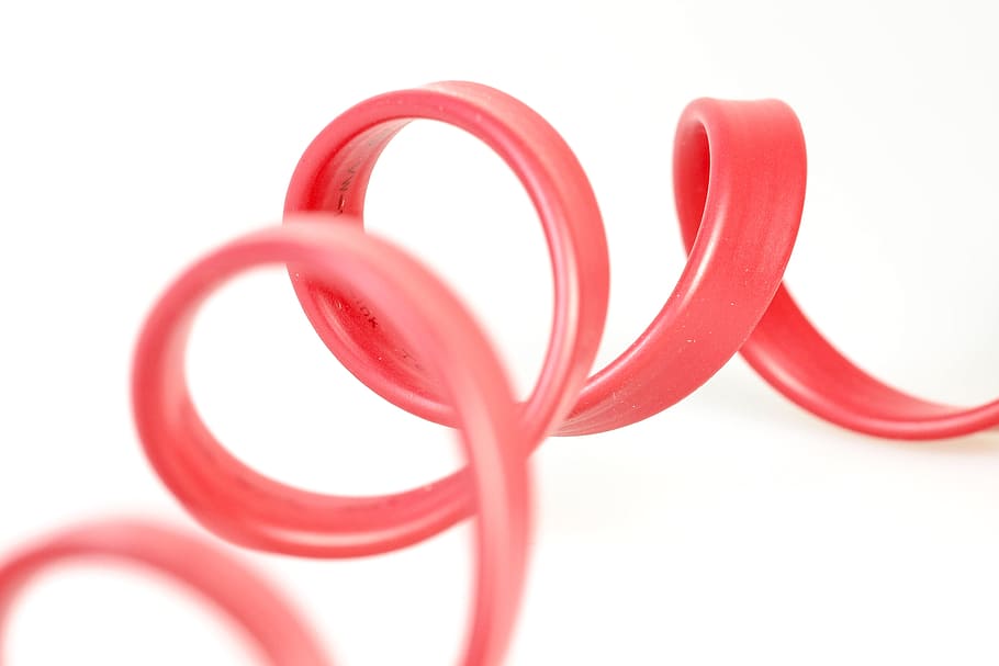 Red Telephone Wire, abstract, cable, close-up, hardware, line HD wallpaper