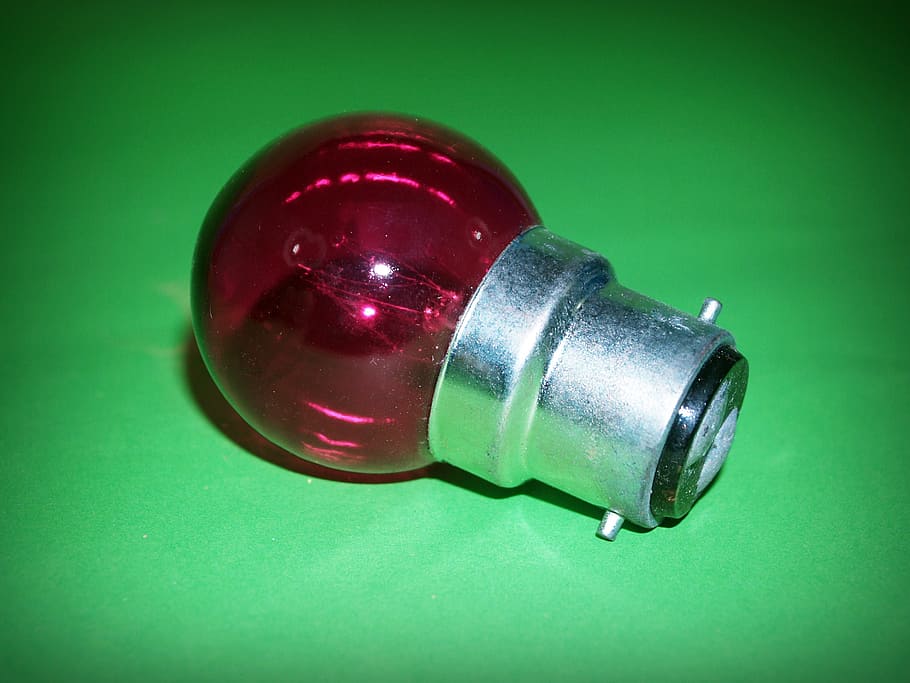 red, lights, glass, green, background, bulb, close-up, colored HD wallpaper