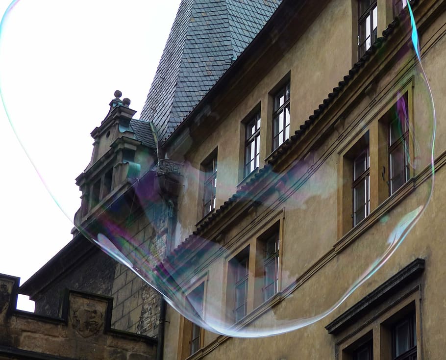 bubble, bubbles, soap bubbles, let, reflection, reflex, the delicacy, HD wallpaper