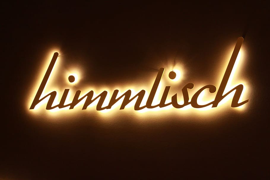 heavenly, font, bright, text, western script, illuminated, communication HD wallpaper