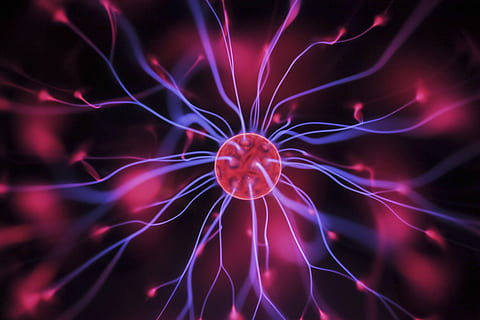 plasma, arc, energy, science, cellphone, sea life, marine, underwater HD wallpaper