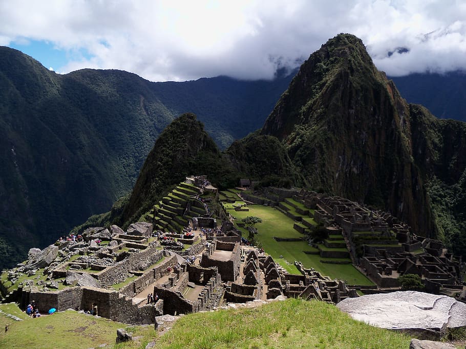 Peru, Marvel, machupichu, ancient, history, old ruin, mountain HD wallpaper