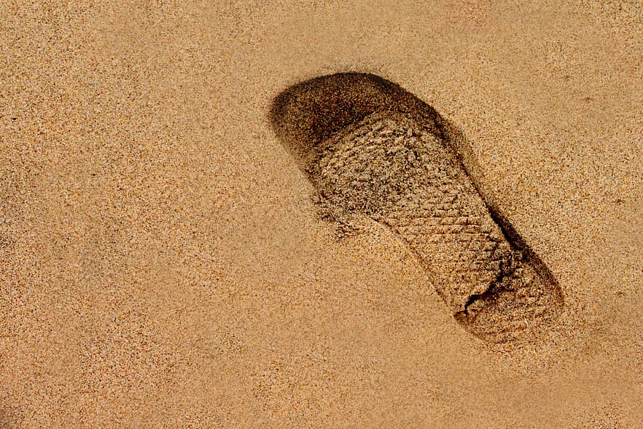 sand, beach, sandy, desktop, desert, footprint, gritty, outdoor HD wallpaper