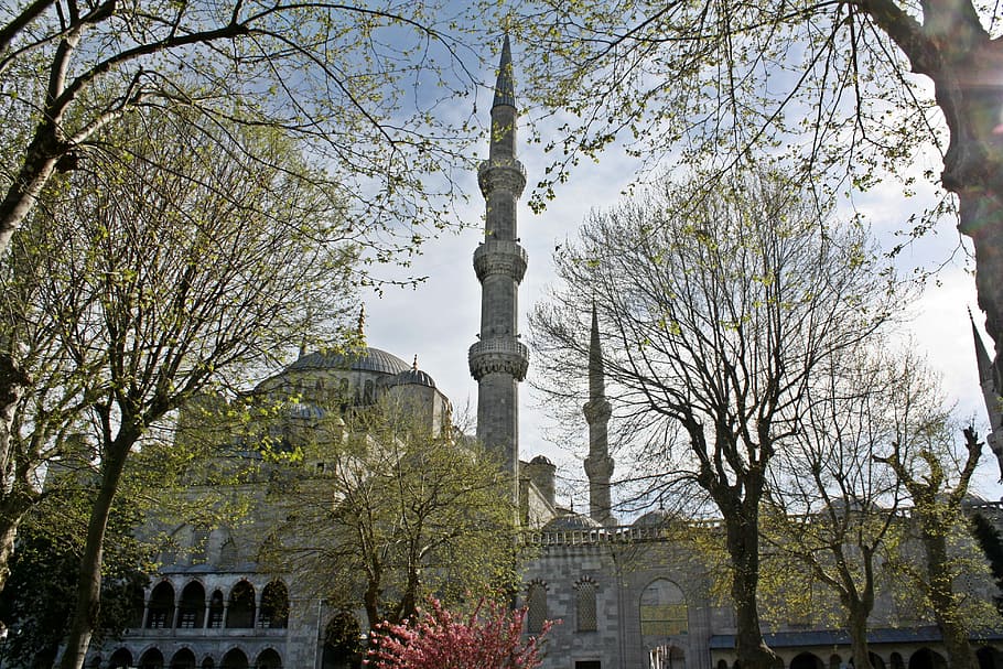 Architecture, Building, Sultan Ahmed, mosque, istanbul, bosphorus HD wallpaper