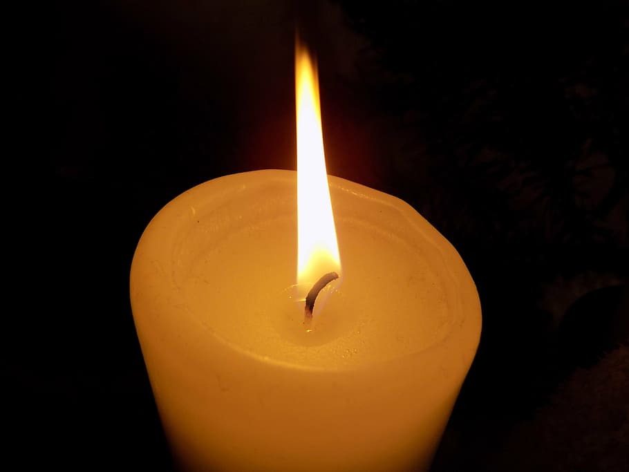candle, flame, advent, christmas time, wax, fire, burning, fire - natural phenomenon HD wallpaper