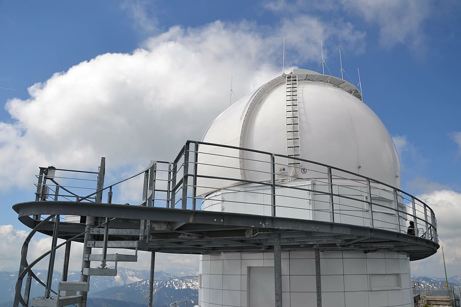 observatory, wendelstein, mountain, architecture, sky, built structure HD wallpaper