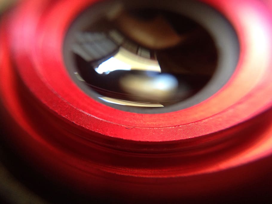 lens, red, macro, thing, photography, equipment, close-up, no people HD wallpaper