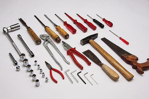 assorted-color hand tools, devices, work, craft, allen, rattle HD wallpaper
