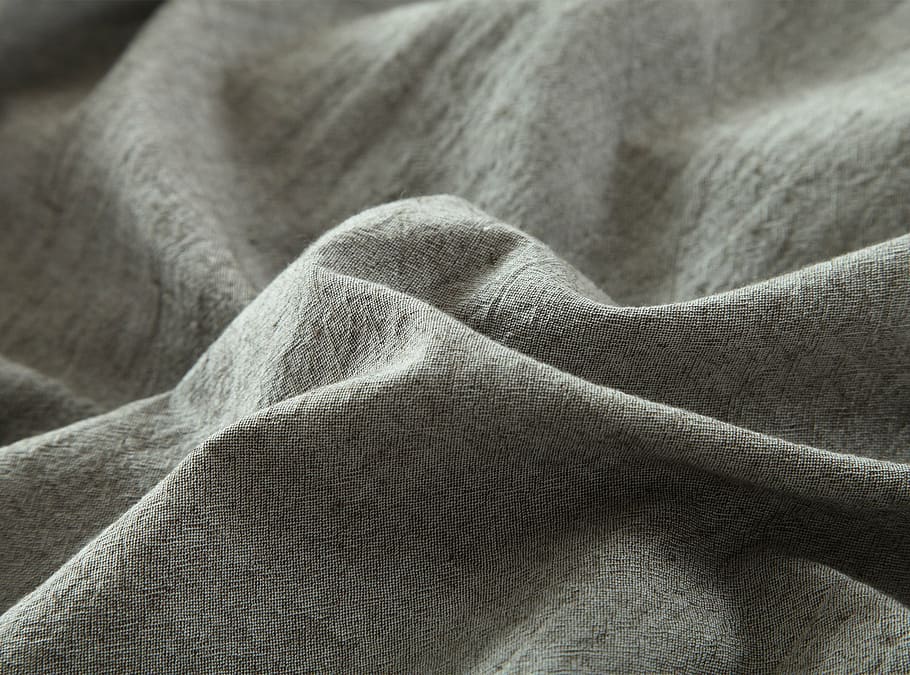 close-up photo of gray textile, fabric, fluid systems, textiles HD wallpaper