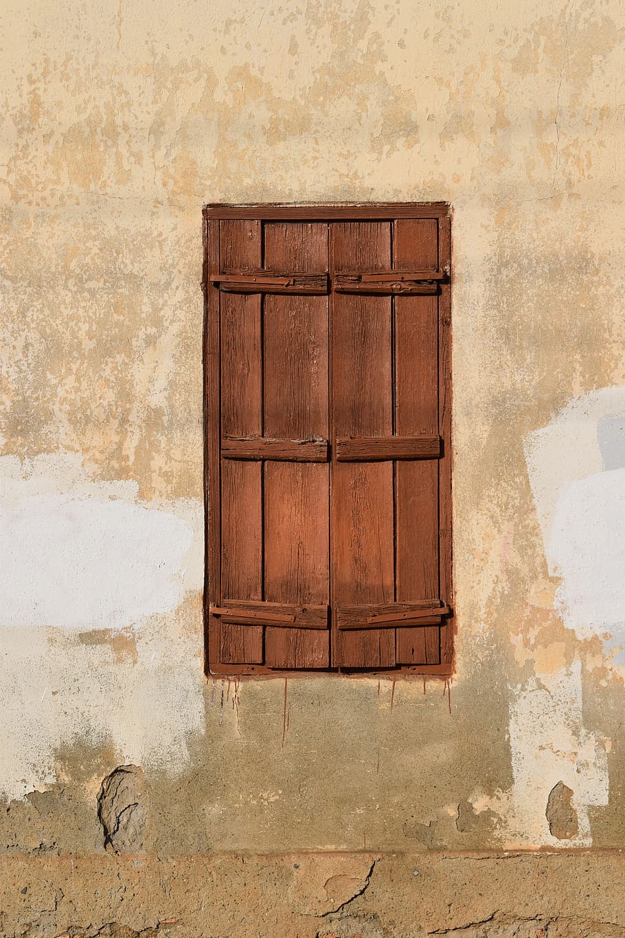 Window, Wooden, Old, Brown, Aged, weathered, rusty, decay, wall HD wallpaper