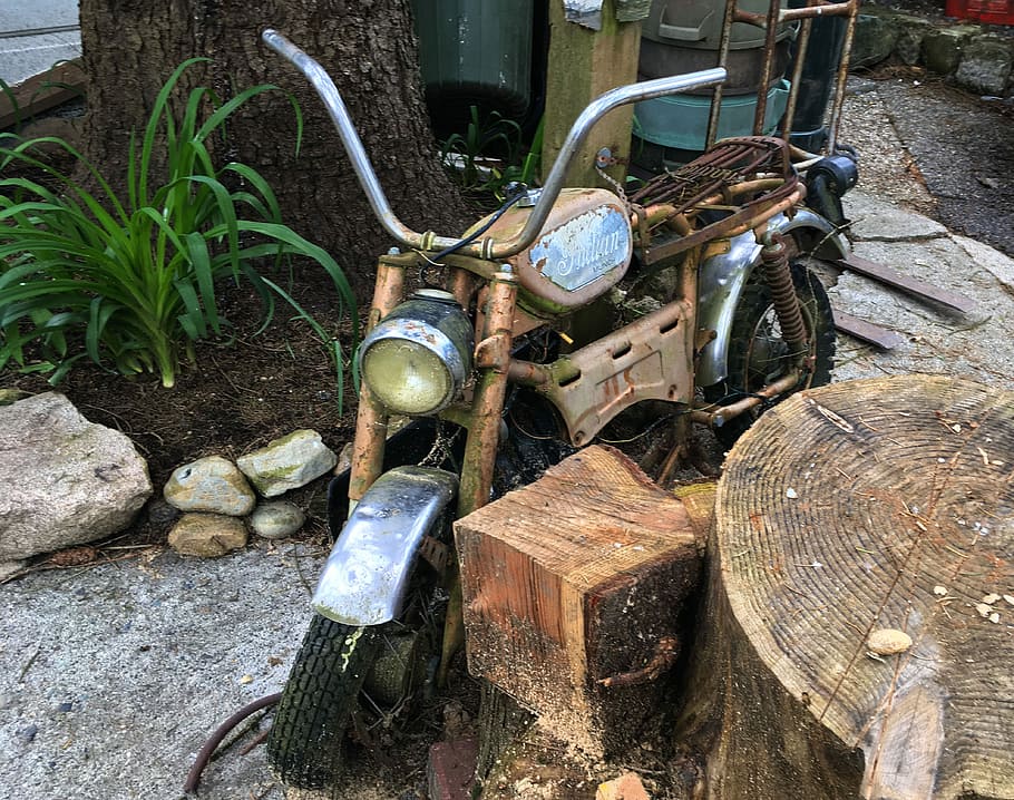 retro mini bike