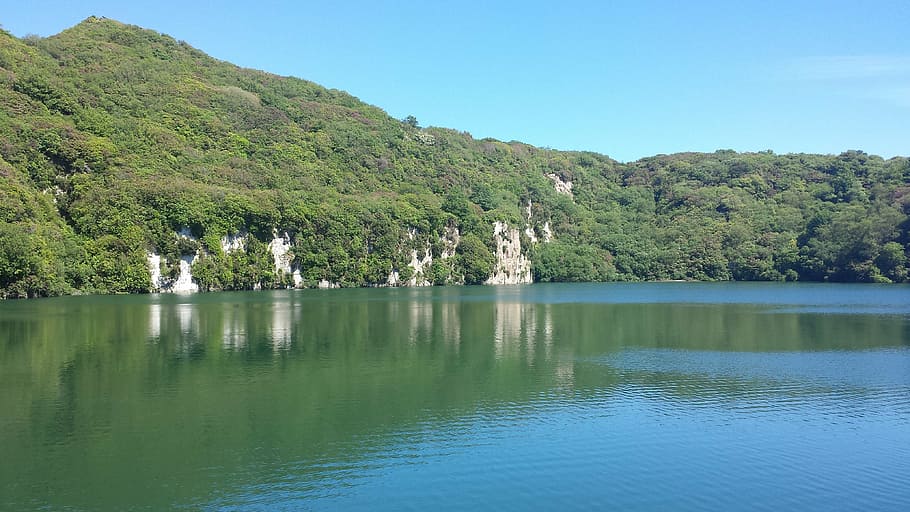 cornwall, lake, st austell, clay trail, view, scenery, water HD wallpaper