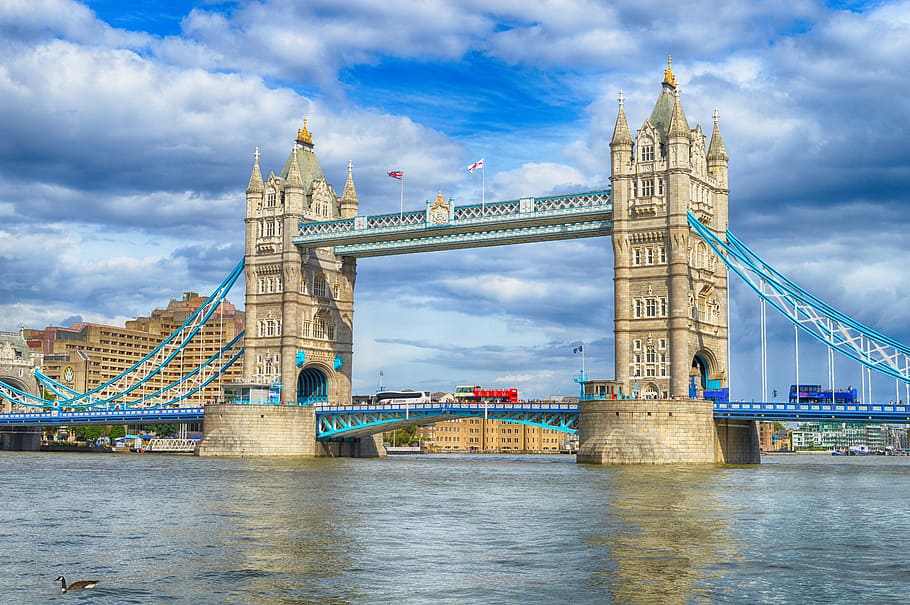 London Bridge, London, tower, thames, england, bridge - man made structure HD wallpaper
