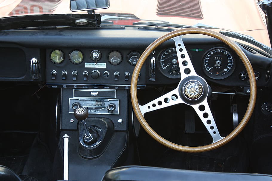 e type, jaguar, oldtimer, classic, luxury, vehicles, england HD wallpaper