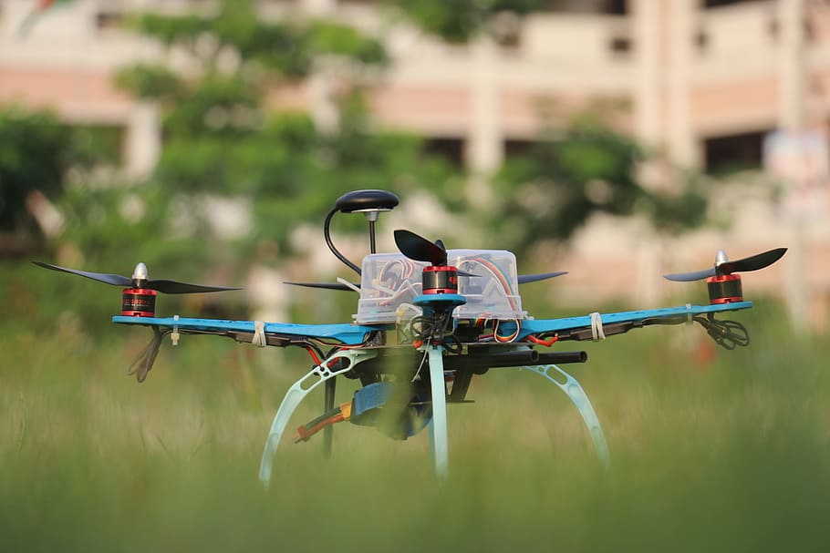 drone, quadcopter, technology, aircraft, flight, helicopter HD wallpaper