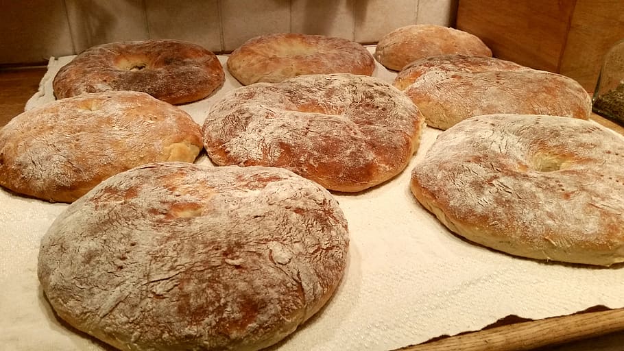 bread, bake, food, loaf of Bread, bakery, freshness, flour HD wallpaper