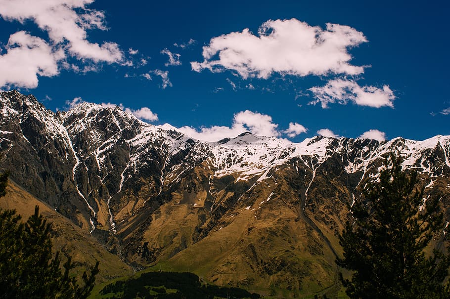 mountain, nature, panoramic, landscape, scenics - nature, sky HD wallpaper
