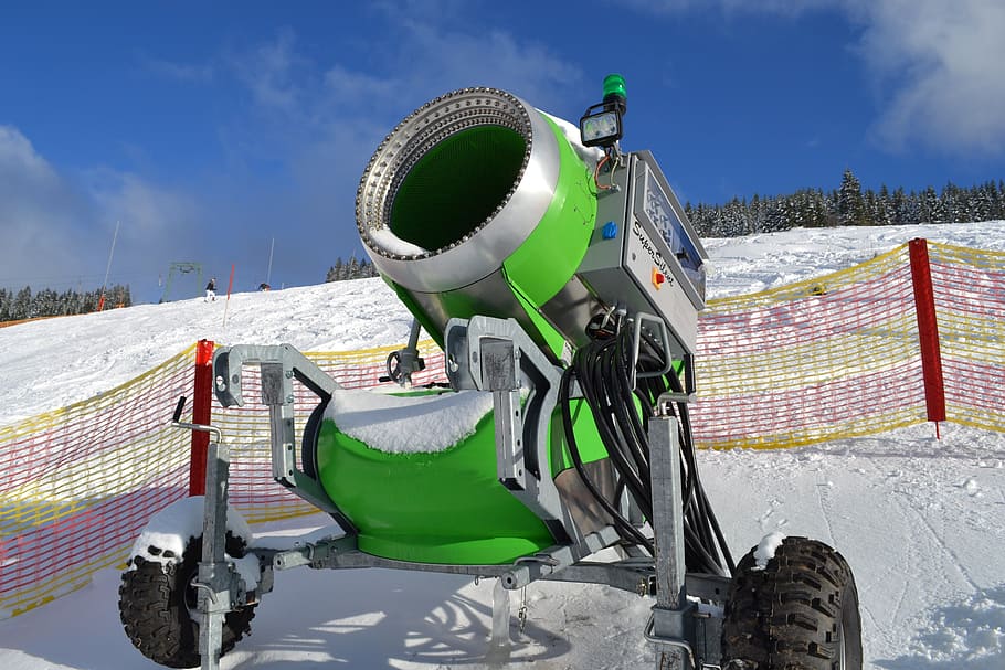 Winter, Skiing, Snow, transportation, cold temperature, sky HD wallpaper