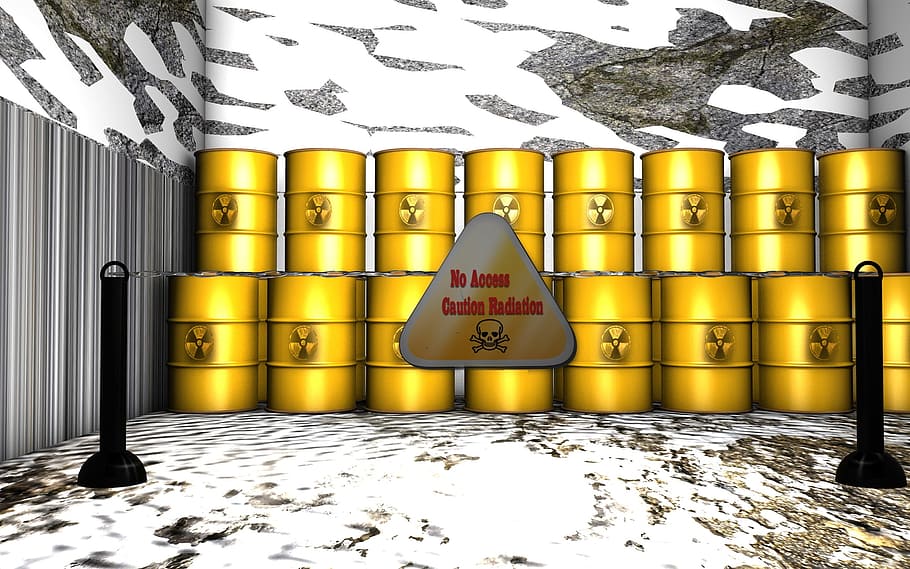 atom, barrel, storage, garbage, environment, storage bin, deposit HD wallpaper