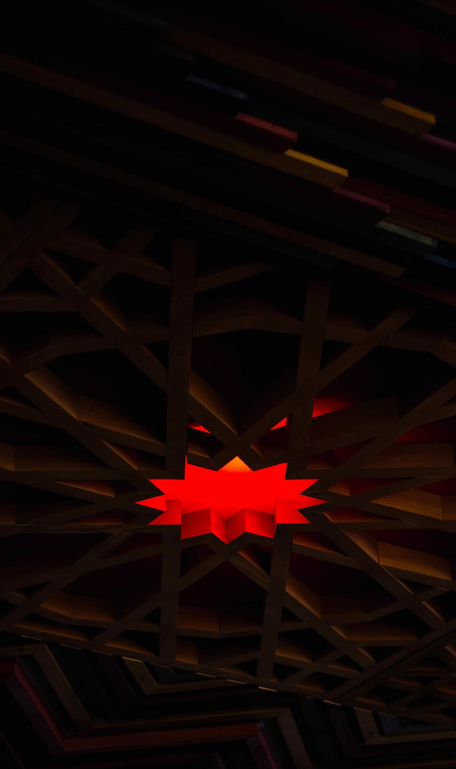 beige and red digital wallpaper, untitled, pattern, lines, flower HD wallpaper